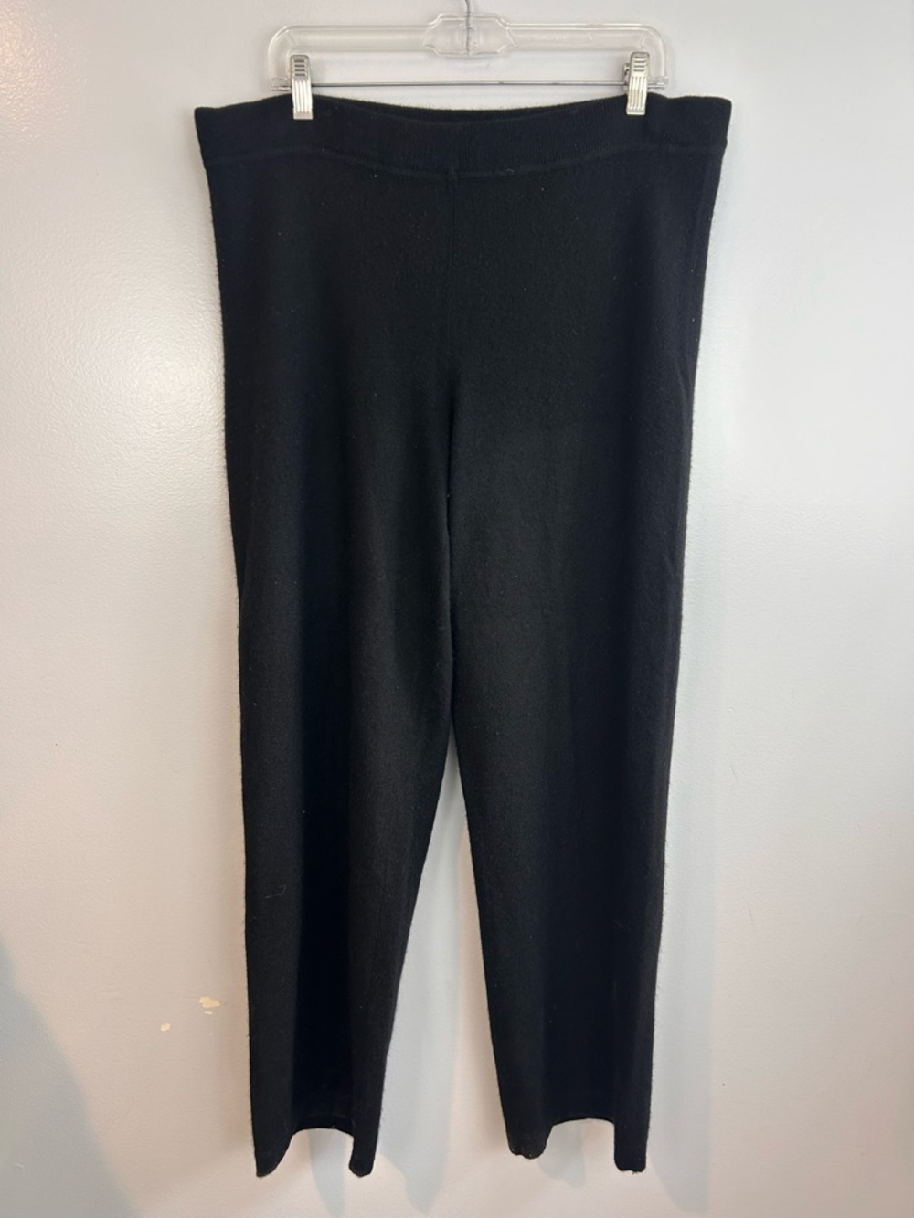 Lord & Taylor 100% Cashmere Pull On High Waisted Casual Pants Size Large